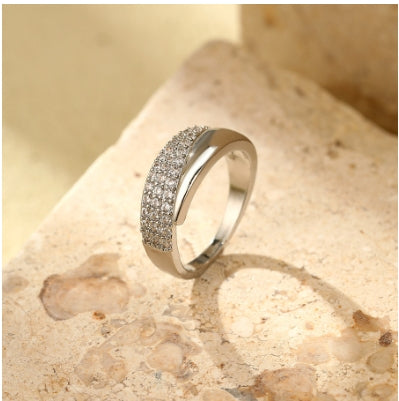 Zavina | Anello doppio aperto