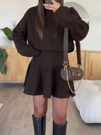 Alessia | Set invernale in morbida maglia