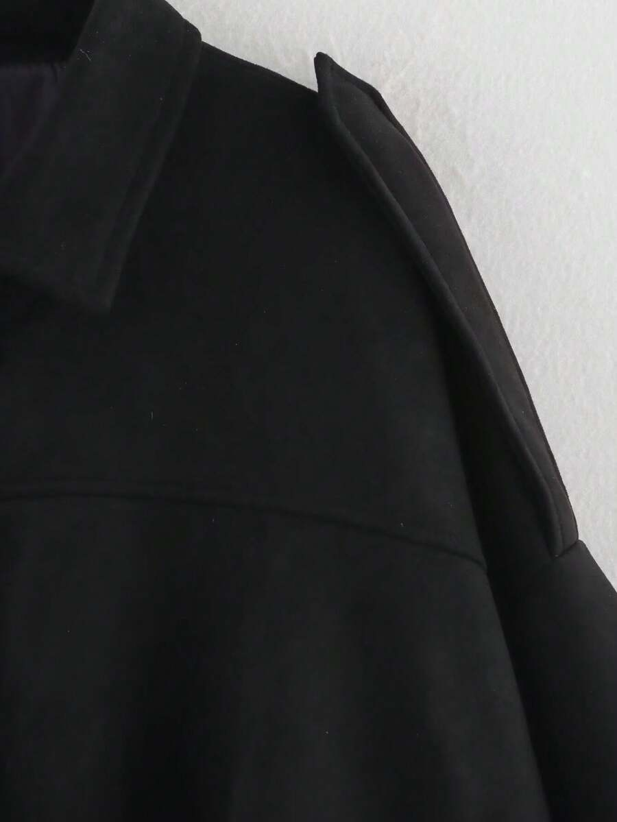 Isabella | Giacca in pelle scamosciata vintage