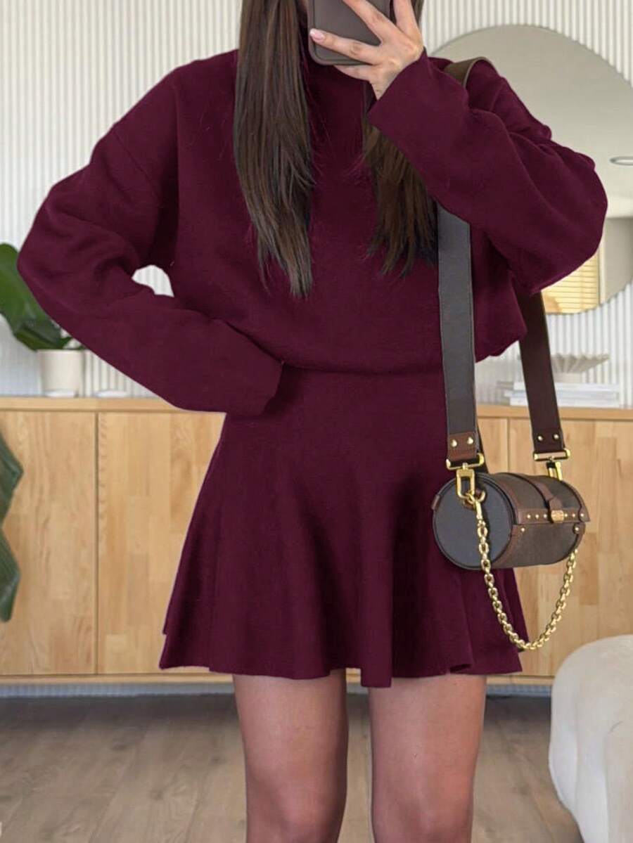 Alessia | Set invernale in morbida maglia