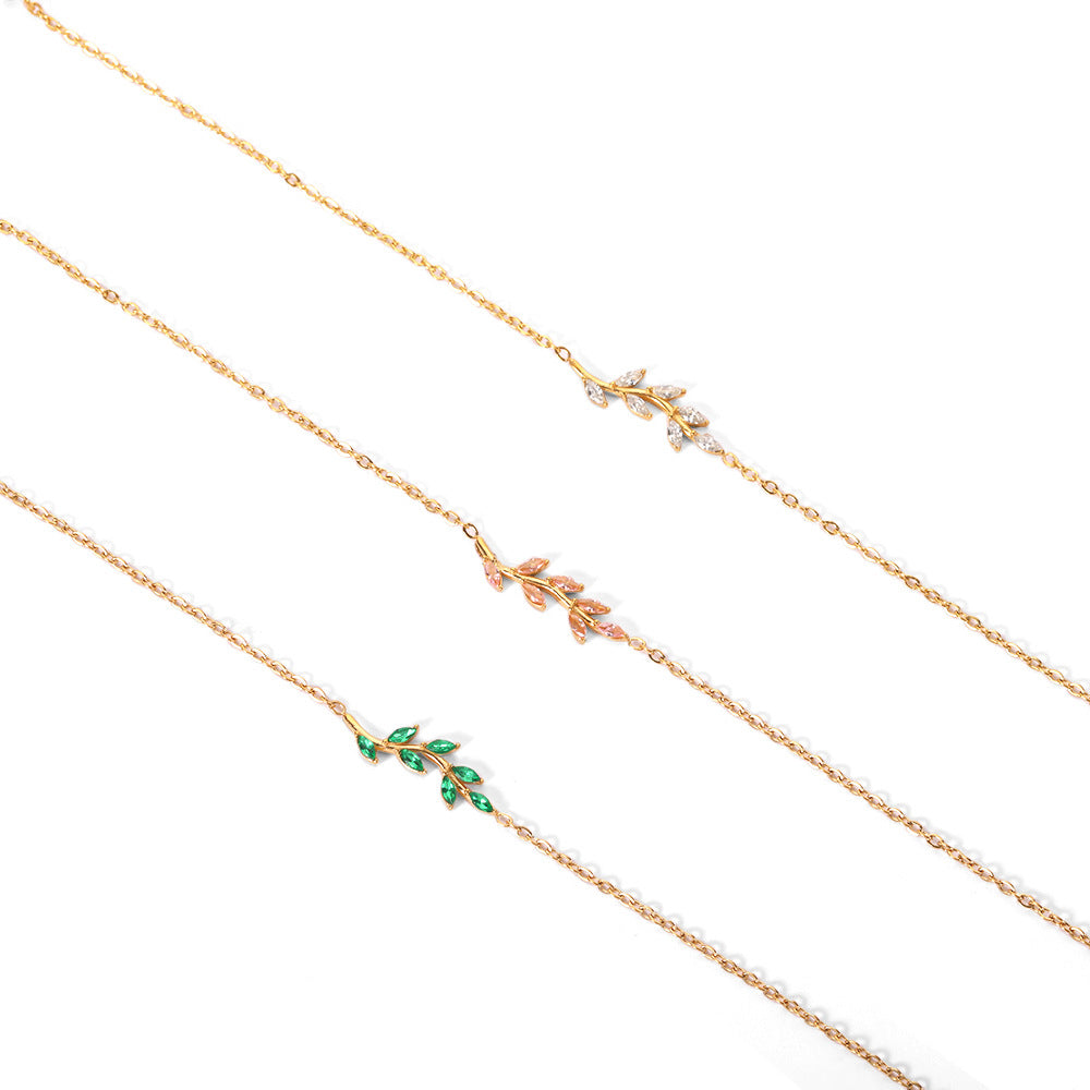 Bracciale con rami d'ulivo