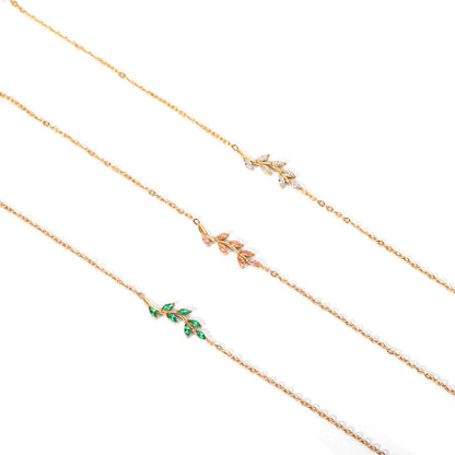 Bracciale con rami d'ulivo