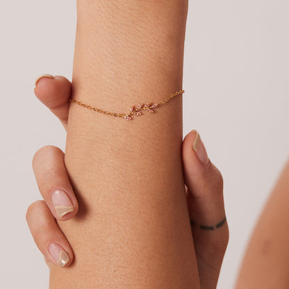 Bracciale con rami d'ulivo