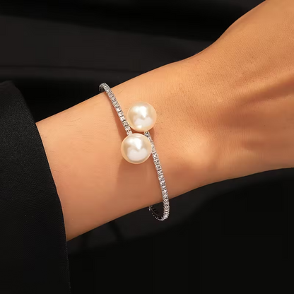 Bracciale di lusso con perle