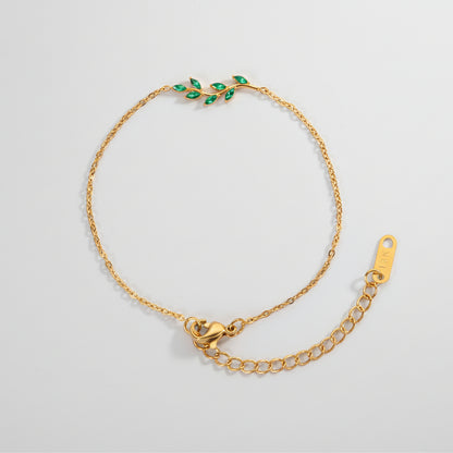 Bracciale con rami d'ulivo