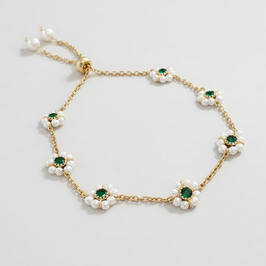 Bracciale Margherita Verde