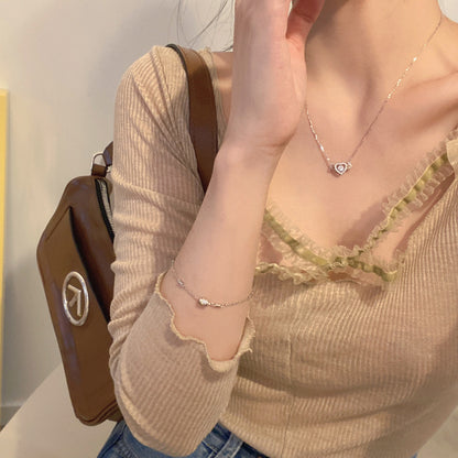 Collana con cuore d'angelo