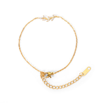 Bracciale con rami d'ulivo